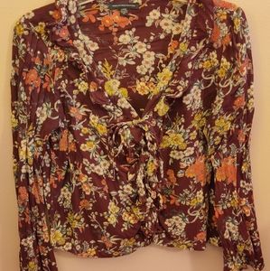 American eagle long sleeve blouse